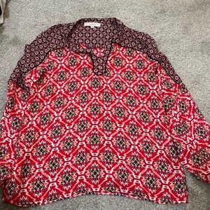Loft patterned blouse